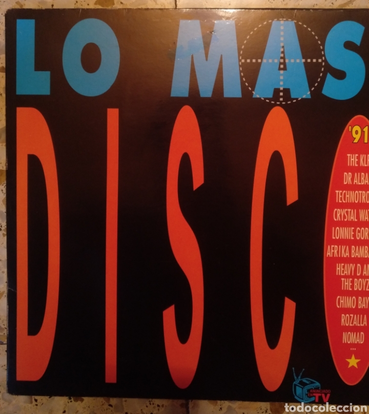 Discos de vinilo: LO MAS DISCO 91, Lp vinilo - Foto 5