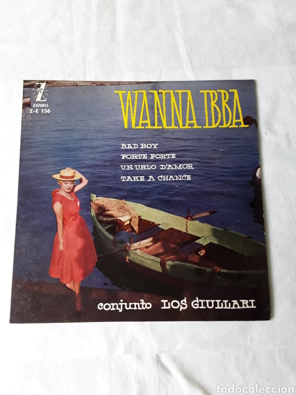 Discos de vinilo: WANNA IBBA - CONJUNTO LOS GIULLARI. ZAFIRO - Foto 1