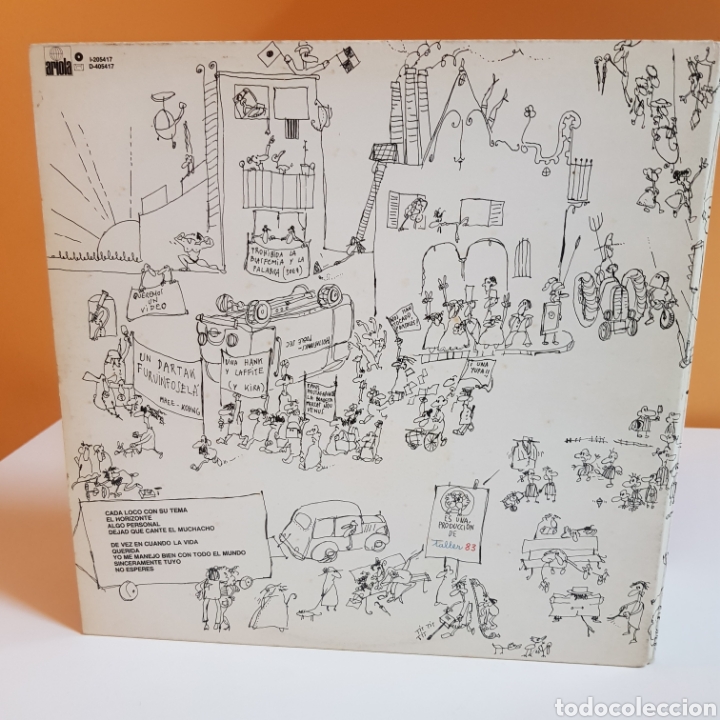 Discos de vinilo: JOAN MANUEL SERRAT - CADA LOCO CON SU TEMA - Foto 7