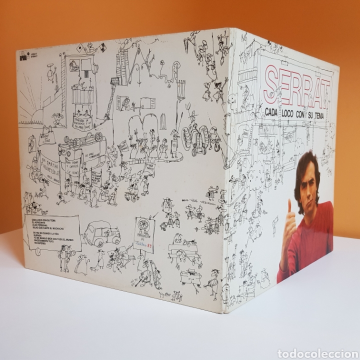 Discos de vinilo: JOAN MANUEL SERRAT - CADA LOCO CON SU TEMA - Foto 8
