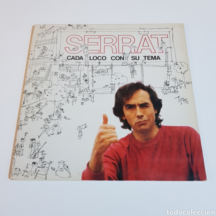 Discos de vinilo: JOAN MANUEL SERRAT - CADA LOCO CON SU TEMA - Foto 1