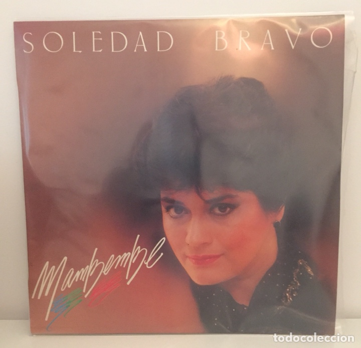 Disques de vinyle: SOLEDAD BRAVO-MAMBEMBE-/CASI NUEVO/!! PROMO !!/INCLUYE ENCARTE/LP 1983 RCA,ESPA&Ntilde;A