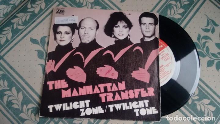Discos de vinilo: SINGLE  ( VINILO)    DE  THE  MANHATTAN TRANSFER A&Ntilde;OS 80 - Foto 1