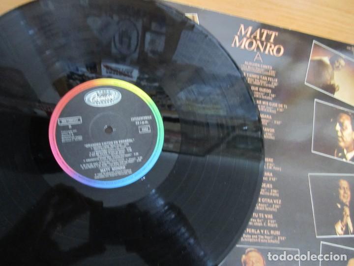 Discos de vinilo: disco vinilo matt monro grandes exitos en espa&ntilde;ol - Foto 3