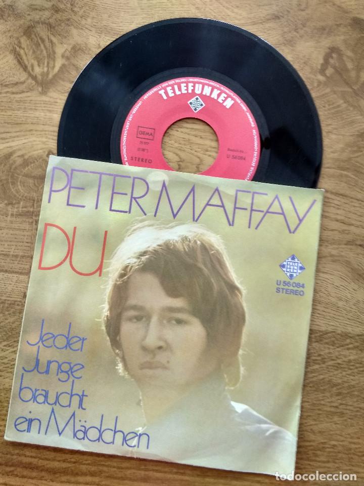 Discos de vinilo: PETER MAFFAY / DU / JEDER JUNGE BRAUCHT EIN MADCHEN - Foto 1