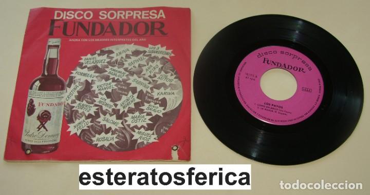 Discos de vinilo: LOS PAYOS - LA SUECA + 3 - EP FUNDADOR 1969 - Foto 1