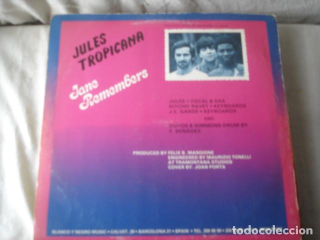 Discos de vinilo: Jules Tropicana   Jane Remembers - Foto 2