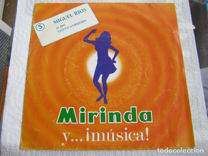 Discos de vinilo: MIRINDA  -  MIGUEL RIOS   -  SINGLE  -  PR - Foto 1