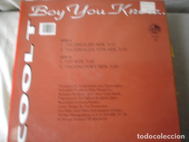 Discos de vinilo: Cool T    Boy You Know.. - Foto 2