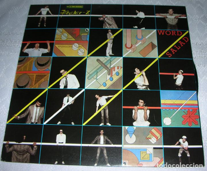 Discos de vinilo: Fischer-Z &ndash; Word Salad - LP 1979 - Foto 3