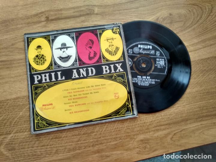 Discos de vinilo: PHIL AND BIX / PHIL NAPOLEON / BIX BEIDERBECKE - Foto 1