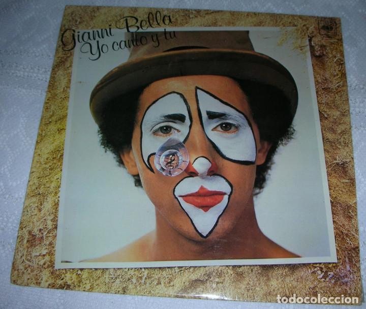 Discos de vinilo: Gianni Bella &ndash; Yo Canto Y Tu - LP 1978 - Foto 1