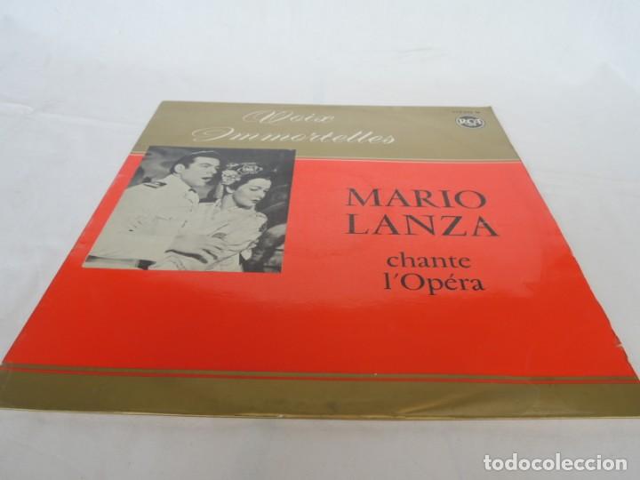 Discos de vinilo: MARIO LANZA - CHANTE A LOP&Eacute;RA - RCA VICTOR - 1966 - Foto 2