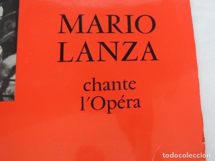 Discos de vinilo: MARIO LANZA - CHANTE A LOP&Eacute;RA - RCA VICTOR - 1966 - Foto 3