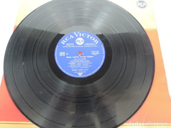 Discos de vinilo: MARIO LANZA - CHANTE A LOP&Eacute;RA - RCA VICTOR - 1966 - Foto 7