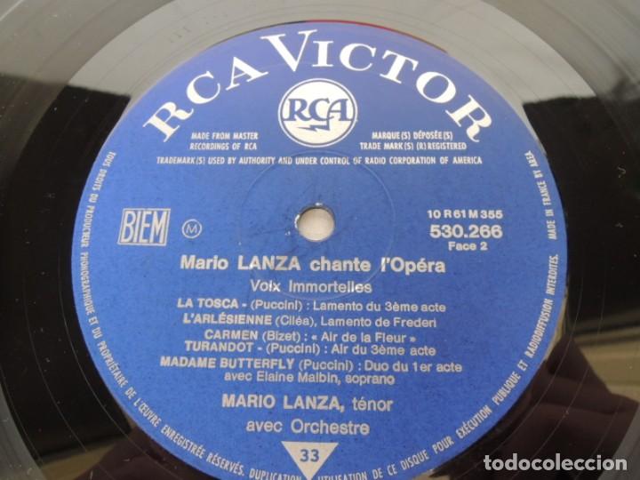 Discos de vinilo: MARIO LANZA - CHANTE A LOP&Eacute;RA - RCA VICTOR - 1966 - Foto 10
