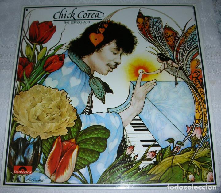 Discos de vinilo: Chick Corea &ndash; The Leprechaun - LP REEDICION 1989 - Foto 1