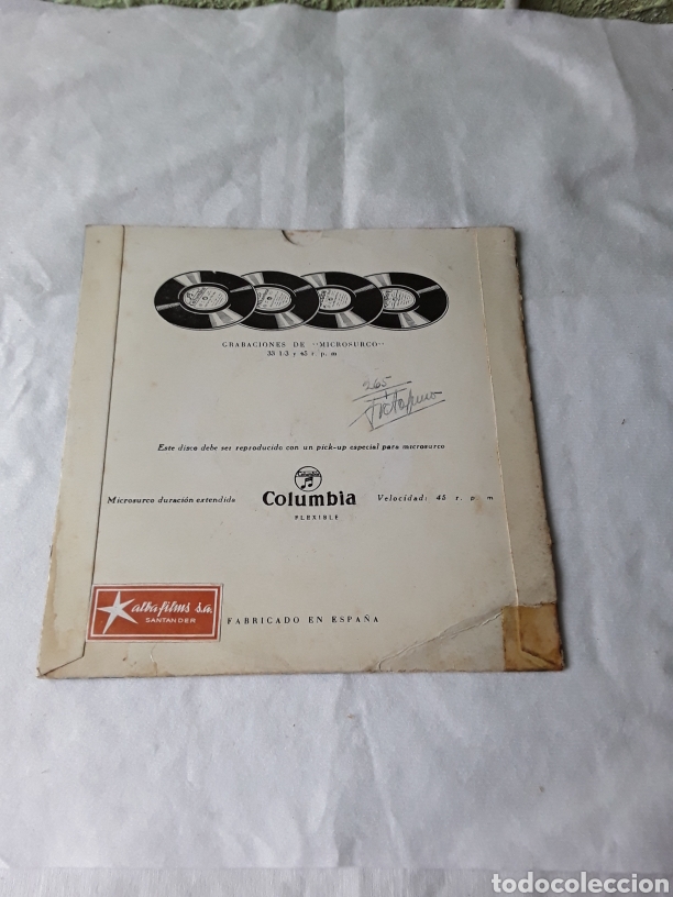 Discos de vinilo: NI&Ntilde;A DE ANTEQUERA ---- COLUMBIA - Foto 2