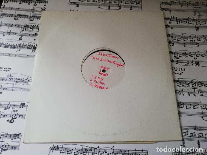 Discos de vinilo: Drivetrain-this is the rhythm. m&aacute;xi promo - Foto 1