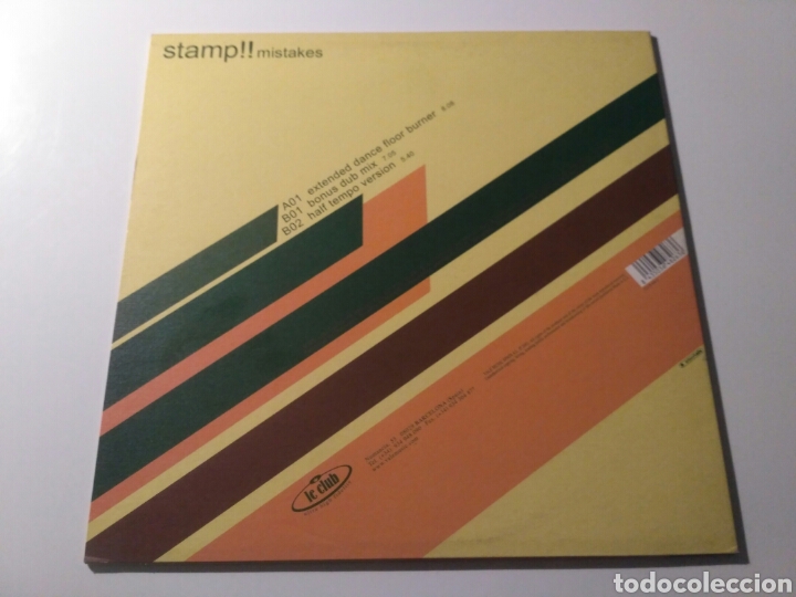 Discos de vinilo: Stamp!! - Mistakes - Foto 2