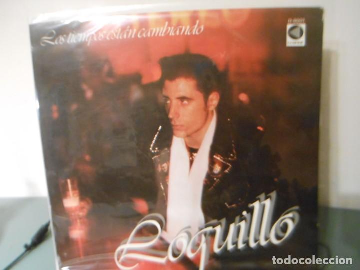 Discos de vinilo: LOQUILLO - LOS TIEMPOS ESTAN CAMBIANDO. CUSPIDE - Foto 1