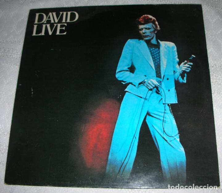 Discos de vinilo: DAVID BOWIE - DAVID LIVE - DOBLE LP REEDICION 1990 - Foto 1