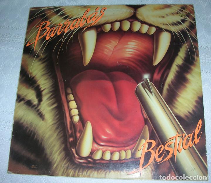 Discos de vinilo: Barrabas &ndash; Bestial - LP 1982 - LLEVA FUNDA INTERIOR CON LAS LETRAS - Foto 1