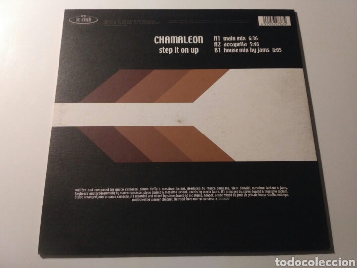Discos de vinilo: Chamaleon - Step It On Up - Foto 2