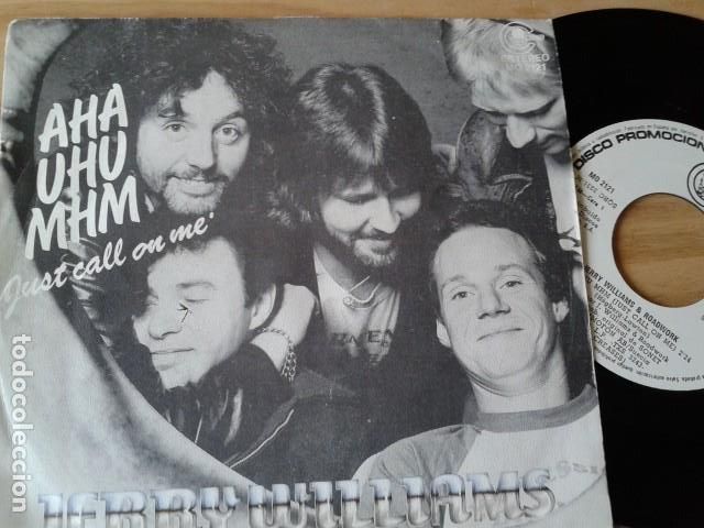 Discos de vinilo: SINGLE  ( VINILO)    DE  JERRY WILLIAMS & ROADWORK A&Ntilde;OS 80 - Foto 1