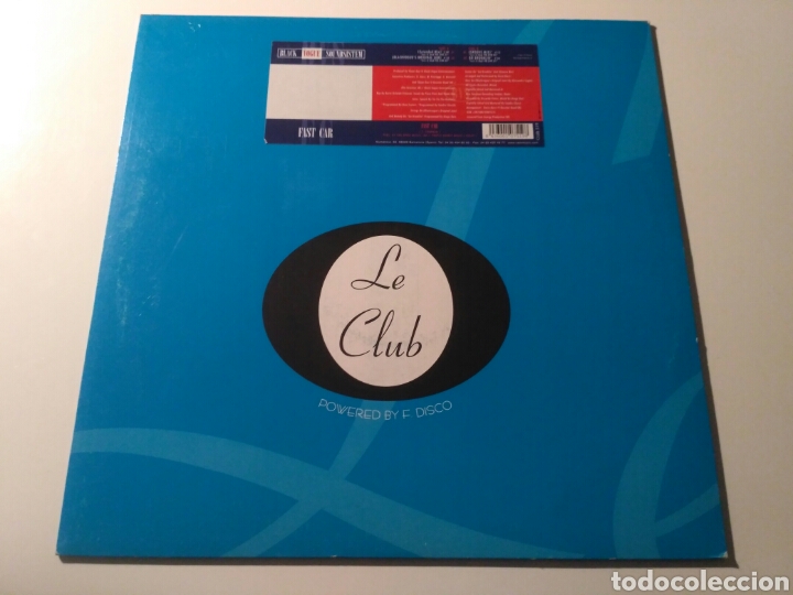 Discos de vinilo: Blackvogue Soundsystem - Fast Car - Foto 1
