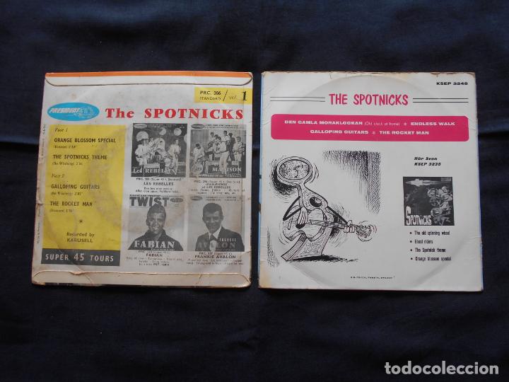 Discos de vinilo: LOTE DE 2 DISCOS DE THE SPOTNICKS - Foto 2