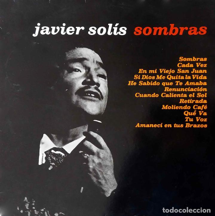 Discos de vinilo: JAVIER SOLIS. SOMBRAS. LP ESPA&Ntilde;A 1984 - Foto 1