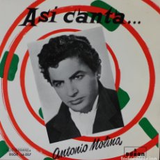 Discos de vinilo: ANTONIO MOLINA// SOY MINERO+3// EP// 1958// ODEON. Lote 202344852