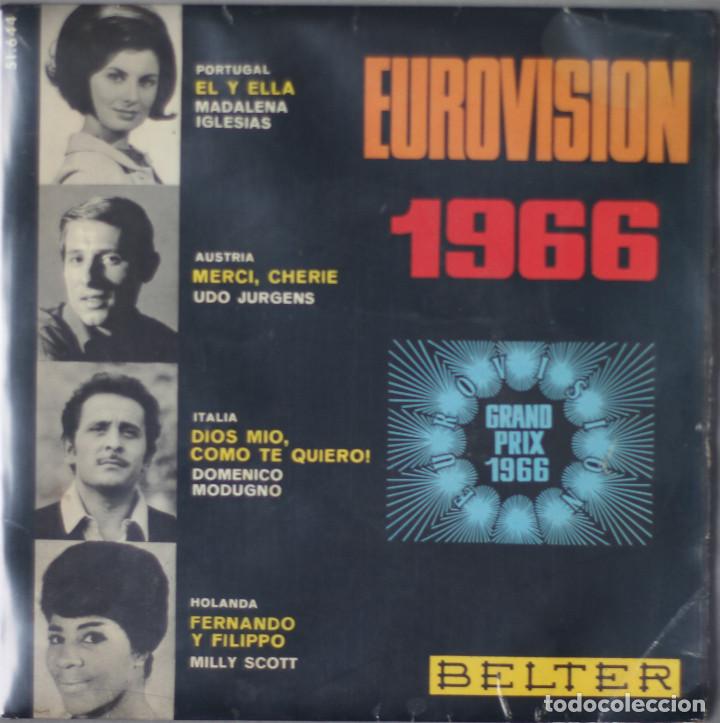 Discos de vinilo: EUROVISION 1966// EP// 1966// BELTER - Foto 1