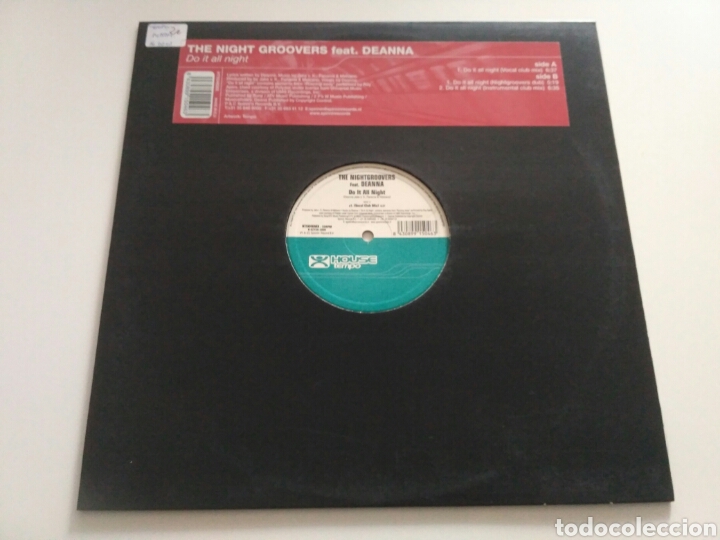 Discos de vinilo: The Night groovers - Do It All Night - Foto 1