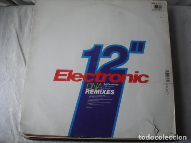 Discos de vinilo: Electronic    Get The Message (DNA Remixes) - Foto 1