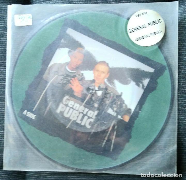 Discos de vinilo: GENERAL PUBIC: s/t - PICTURE SINGLE VINILO - 1984 THE BEAT
