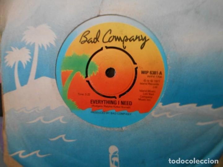 Discos de vinilo: BAD COMPANY - EVERYTHING I NEED - Foto 1