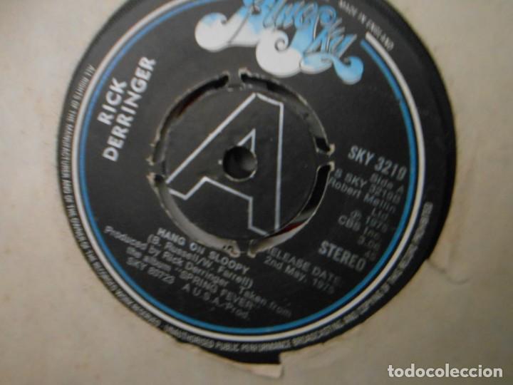 Discos de vinilo: RICK DERRINGER - HANG ON SLOOPY - Foto 1