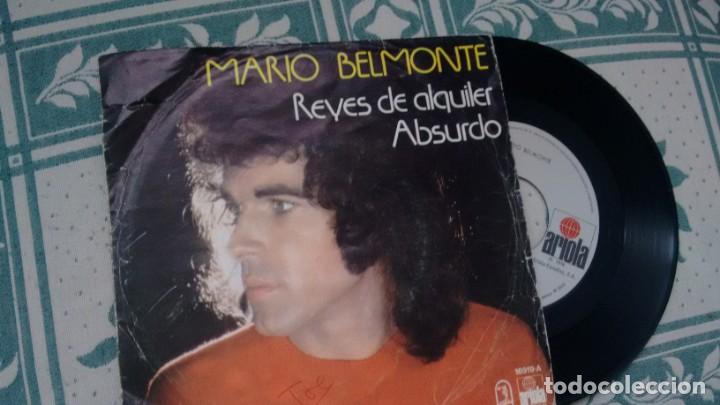 Discos de vinilo: SINGLE  ( VINILO)    DE  mario belmonte a&ntilde;os 70 - Foto 1