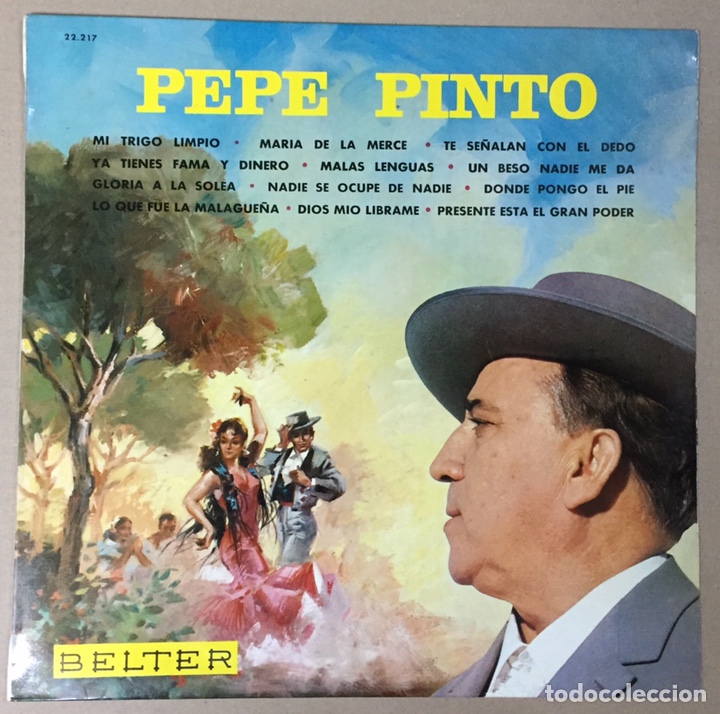 Discos de vinilo: LP PEPE PINTO - Belter, Espa&ntilde;a 1974 - Foto 1