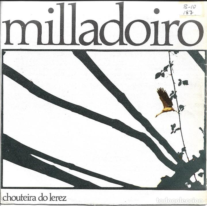 Discos de vinilo: MILLADOIRO - CHOUTEIRA DO LEREZ SINGLE PROMO SPAIN 1985 - Foto 1