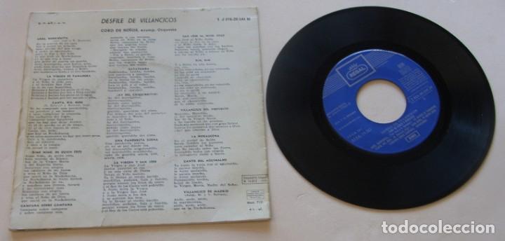 Discos de vinilo: DESFILE DE VILLANCICOS - EMI 1959 - Foto 2