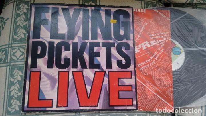 Discos de vinilo: LP ( VINILO) DE FLYING PICKETS A&Ntilde;OS 80 - Foto 1