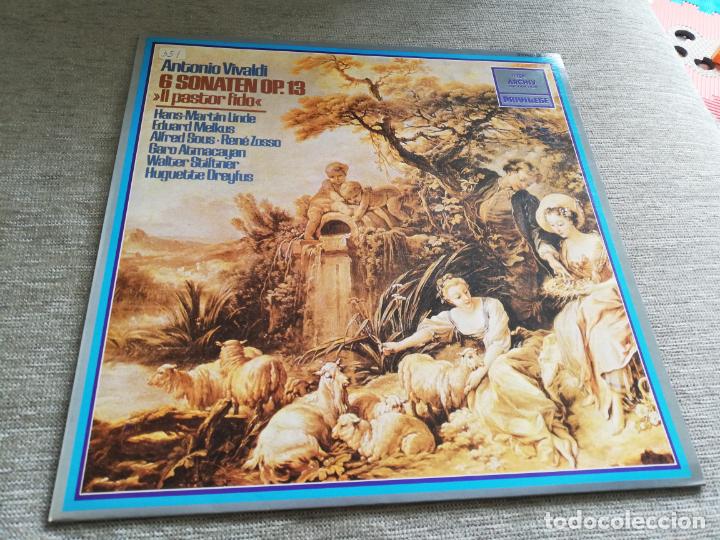 Discos de vinilo: Antonio Vivaldi-6 sonaten OP 13 Il pastor fido