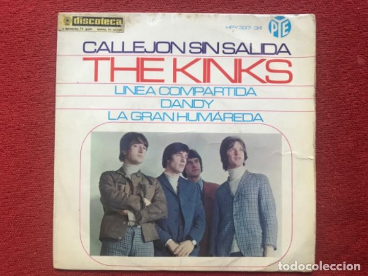 Discos de vinilo: The Kinks Callej&oacute;n sin salida single 1966 - Foto 1