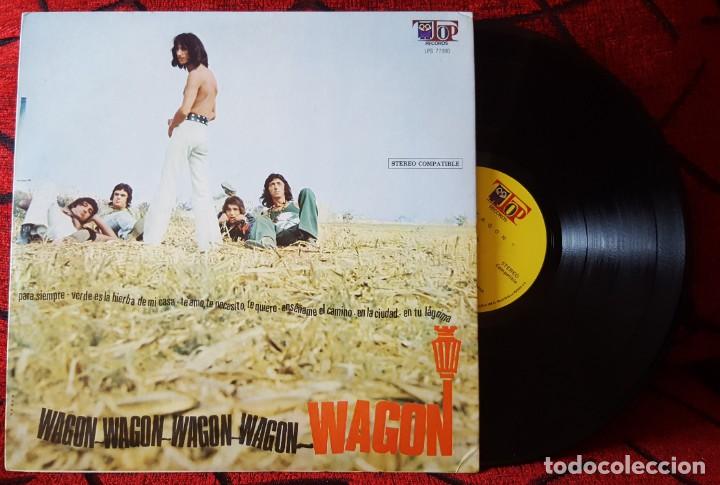 Discos de vinilo: WAGON - HOM&Oacute;NIMO LP ORIGINAL VENEZUELA - Foto 1