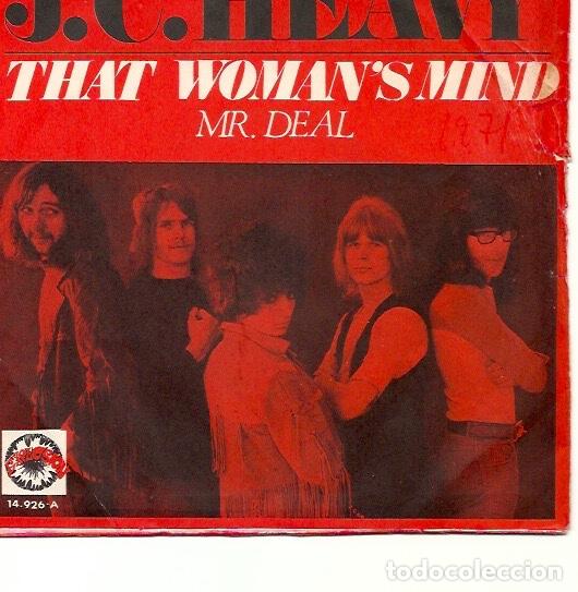 Discos de vinilo: J.C. HEAVY. That womans mind (vinilo single 1971) - Foto 2