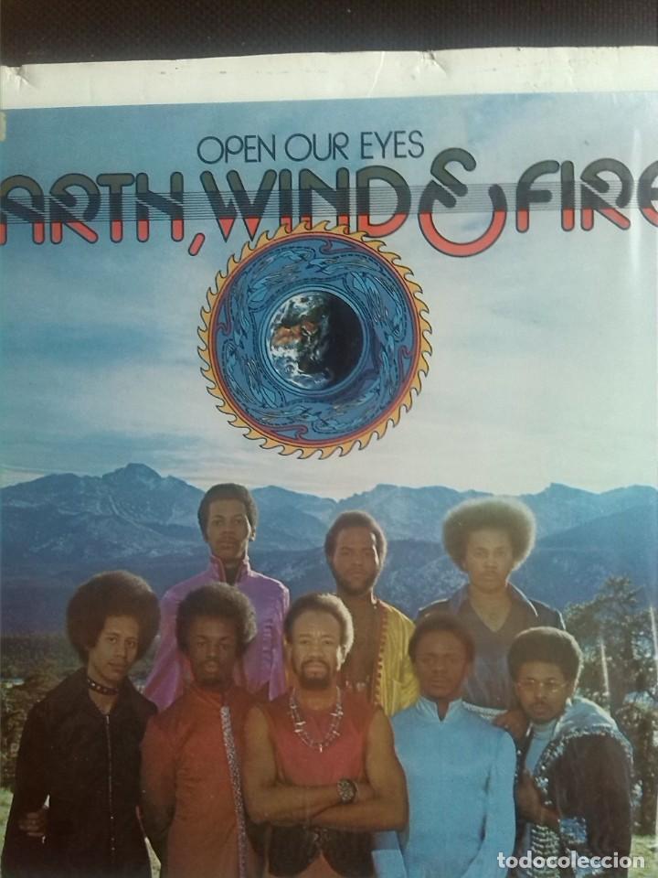 Discos de vinilo: EARTH WIND & FIRE - OPEN OUR EYES - Foto 1