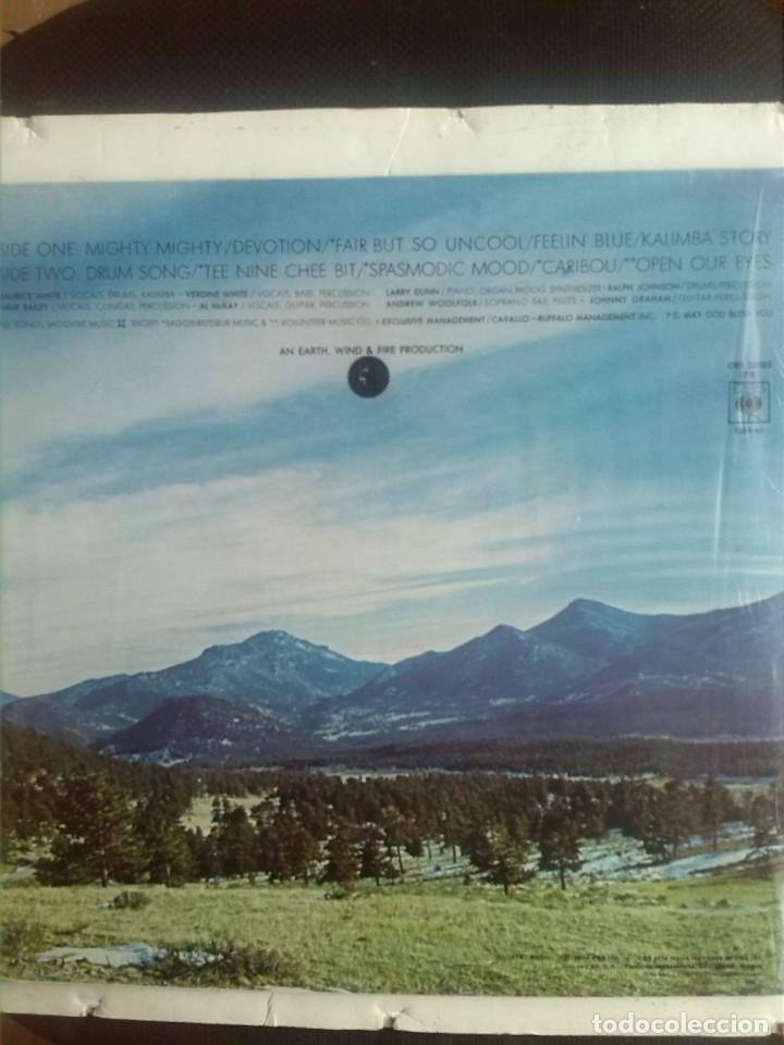 Discos de vinilo: EARTH WIND & FIRE - OPEN OUR EYES - Foto 2